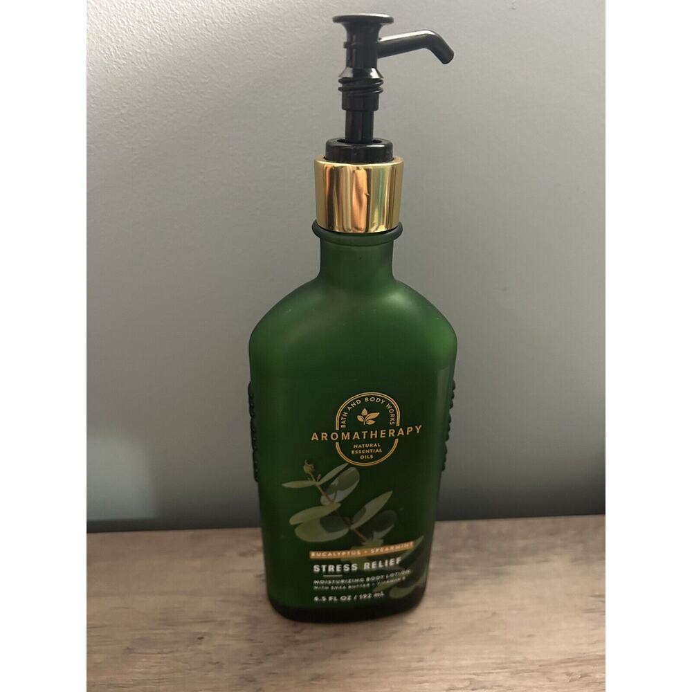 NEW SET! 2 PCS EUCALYPTUS SPEARMINT BODY WASH & BODY LOTION BATH & BODY WORKS - Picture 6 of 6